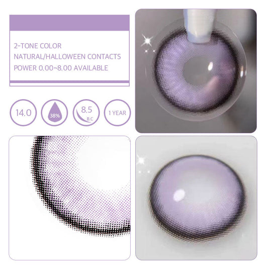 Catchu Look Purple Lenses