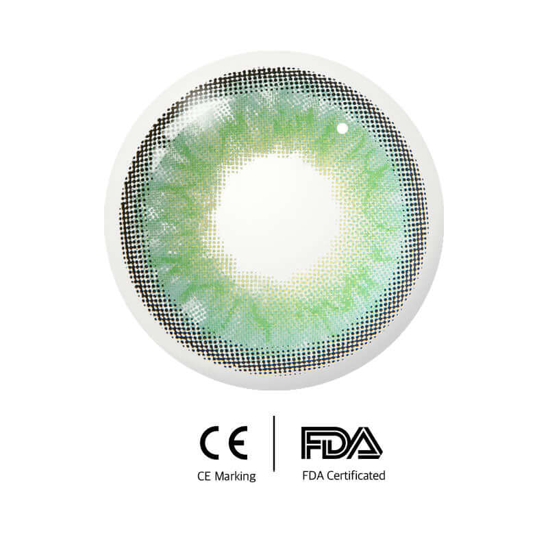 Catchu Look Blink Green Colored Lenses