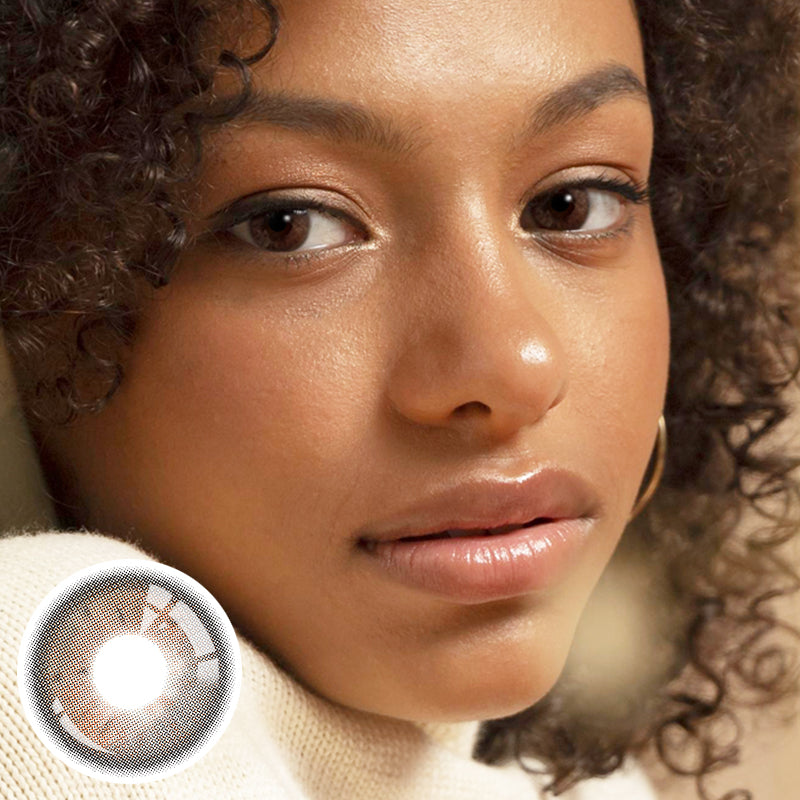 Catchu Look Freesia Brown Colored Lenses