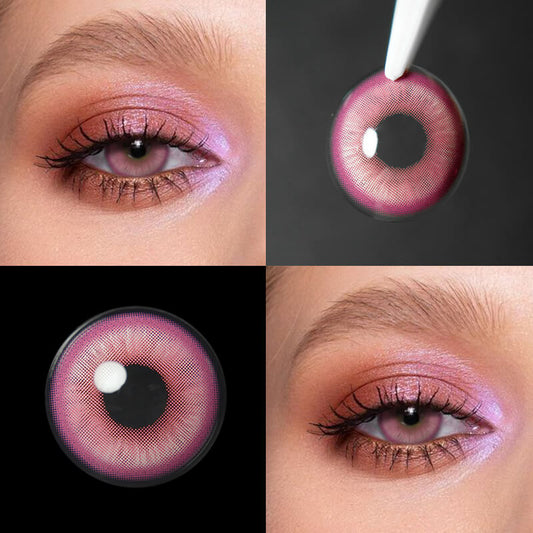 Catchu 1-tone Pink Lenses