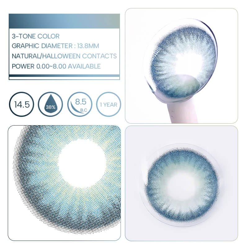 Catchu Look Dark Blue Lens