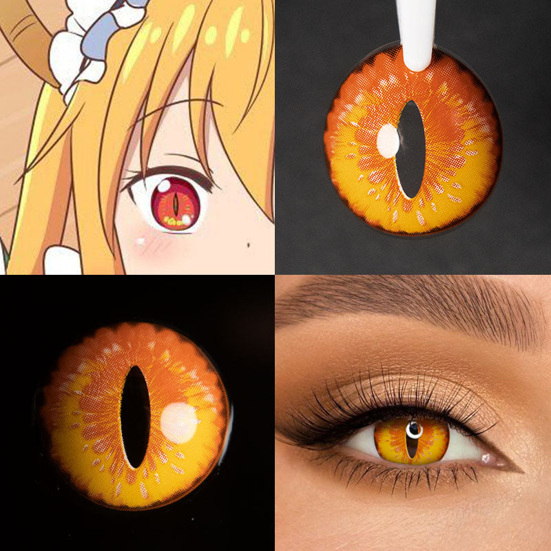 Catchu Look Dragon Maid Contact Lenses for Cosplay