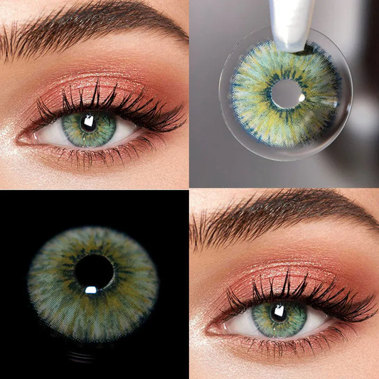 Catchu Look Rare Iris Green Lenses