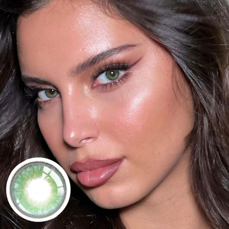 Catchu Look Blink Green Colored Lenses